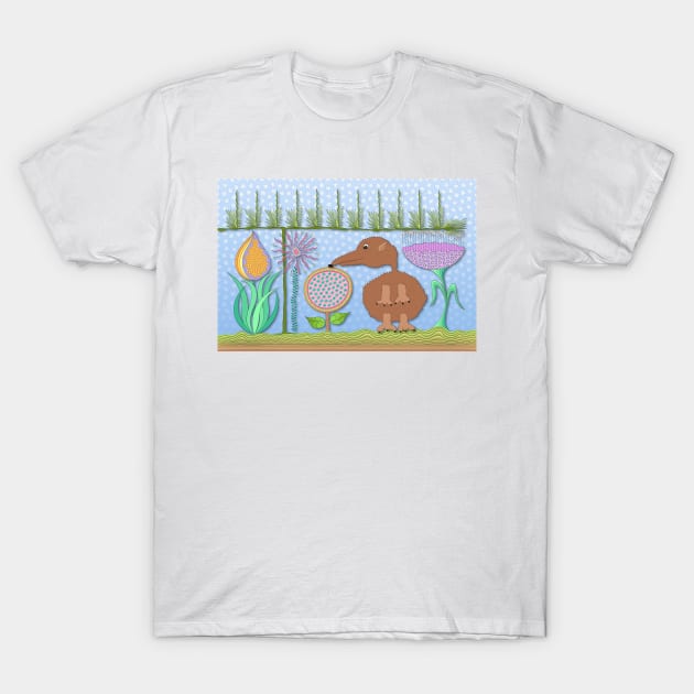 Stop And Smell The Flowers T-Shirt by becky-titus